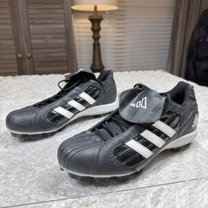 Vintage Adidas D King TRX Baseball Cleats Men Size 13 Traxion adiPrene 00s Y2K